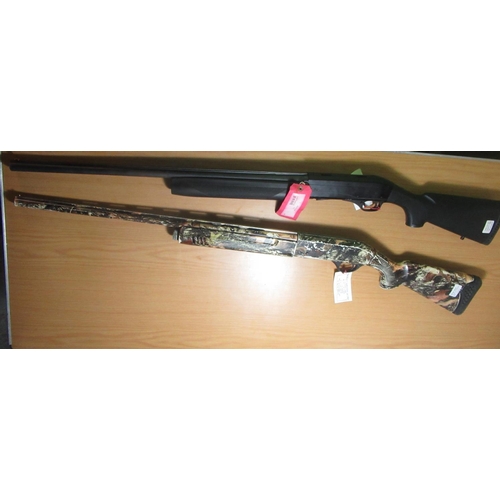 386 - Hatsan Escort 12B semi auto shotgun, serial no. 101066, Franchi 12B semi auto shotgun, serial no. AH... 