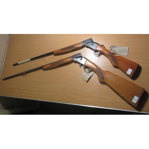 343 - Two folding action .410 shotguns including BSA serial no. 0161111, Investarm serial no. 051839 (2) (... 