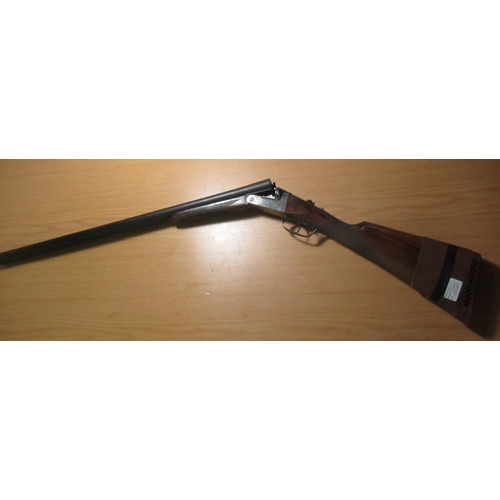 366 - Essex 12 bore side by side shotgun, serial no. YZ62247 (shotgun certificate required)