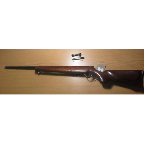 421 - .22 bolt action Mossberg target style rifle, serial no. 47758 (A/F) (section one certificate require... 