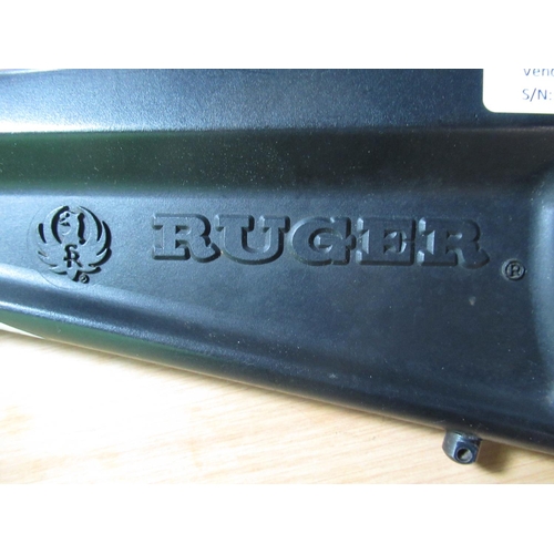 426 - Ruger 10-22 semi auto .22 rifle, barrels screw cut for sound moderator, serial no. 351-35586 (sectio... 