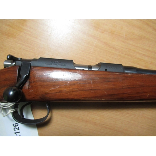 442 - CZ mod .22 RF 452 bolt action rifle with magazine, serial no. A749433 (section one certificate requi... 