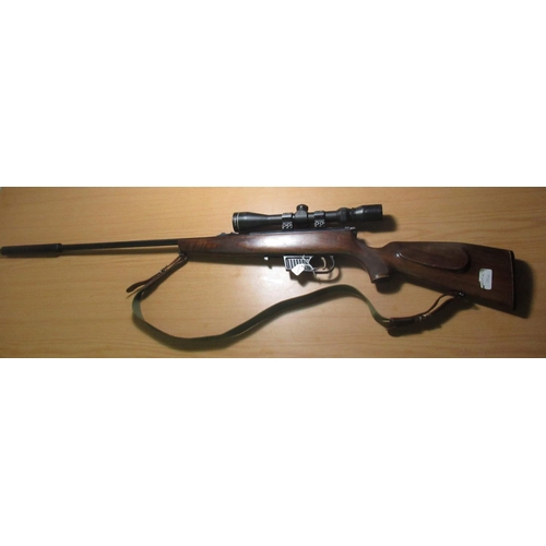 445 - Remington model 597 slide action rifle with magazine, .22 LR, serial no. 2721181 (section one certif... 