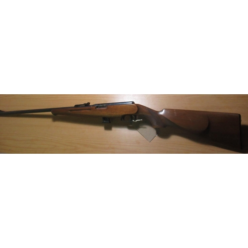 451 - RAF model 64 slide bolt action .22 RF with magazine, serial no. 5025 (section one certificate requir... 