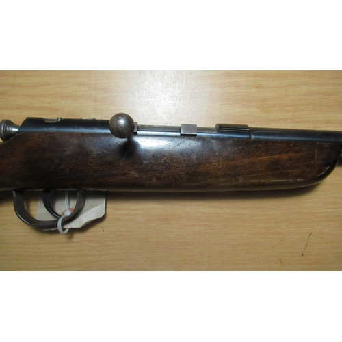 352 - Webley and Scott bolt action single barrel .410 shotgun, serial no:57801 (shotgun certificate requir... 