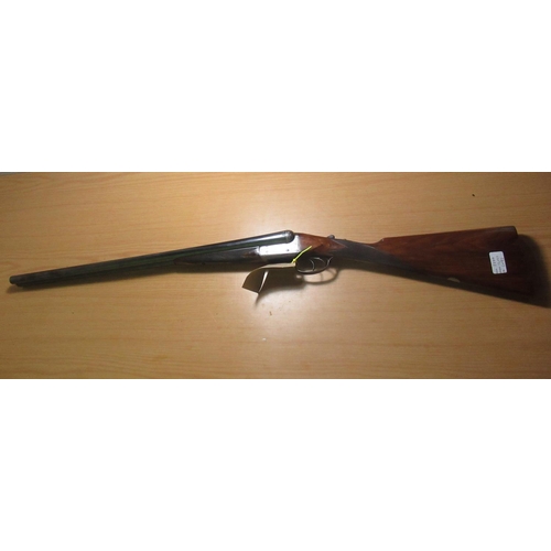 360 - William Ford 12B barring action side by side ejector shotgun, with 26 inch barrels, and 14 1/4 inch ... 