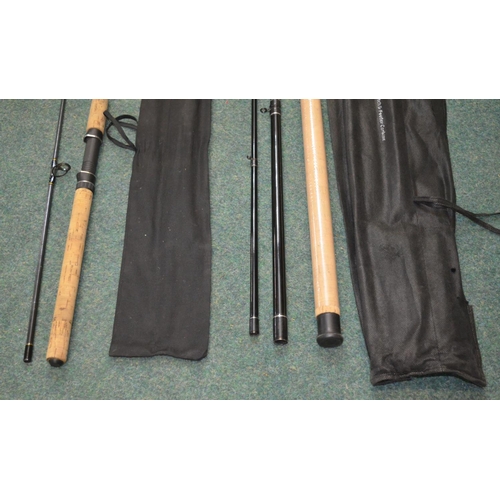 101 - 2 modern carbon fibre rods, both in excellent/barely used condition - Grand Slam Transformer 3 piece... 