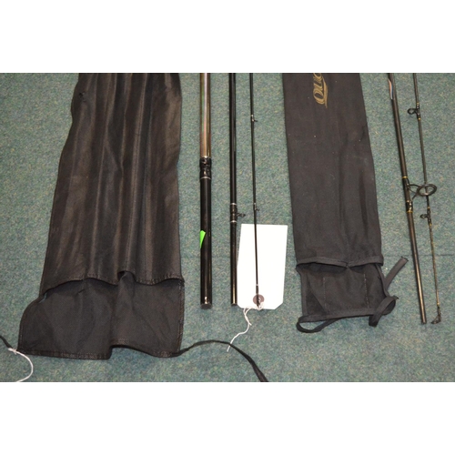 101 - 2 modern carbon fibre rods, both in excellent/barely used condition - Grand Slam Transformer 3 piece... 