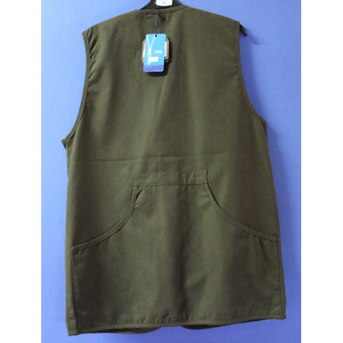 34 - Seeland shooting vest with padded shoulders (size 43)