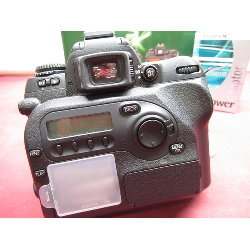 1191 - Fuji FinePix S2 Pro digital SLR camera, with box and instructions, Sigma 28-105 lens and power adapt... 