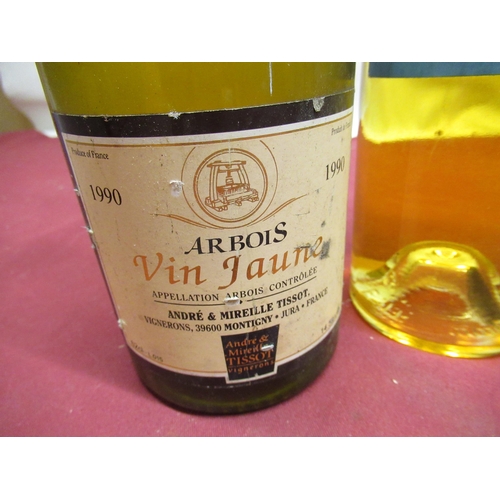 417 - Collection of port and wine to include Arbois Vi Jaune A & M Tissot (14.5%, 62cl), Cypres de Climens... 