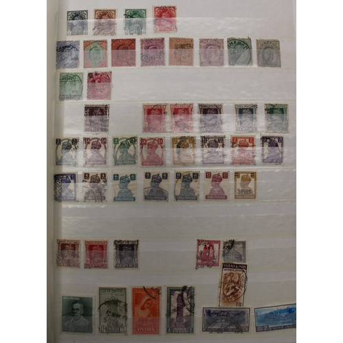 437 - World stamp album, QV onwards unmounted mint & used, countries represented include India, France, Au... 