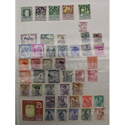 437 - World stamp album, QV onwards unmounted mint & used, countries represented include India, France, Au... 