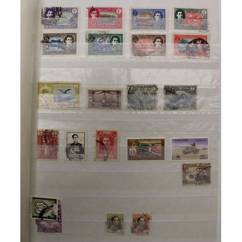 437 - World stamp album, QV onwards unmounted mint & used, countries represented include India, France, Au... 