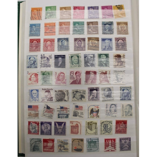 438 - USA stamp album, unmounted mint & used, approx. 20 pages