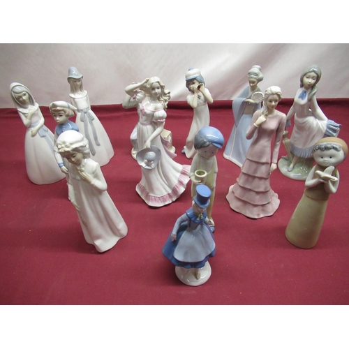 473 - Selection of Spanish and other porcelain figures (13)