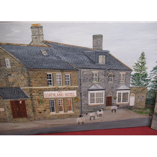 510 - Pair of Heartbeat scenes by A. Liley (British, late C20th); 'Aidensfield Arms' and 'Goathland', unfr... 