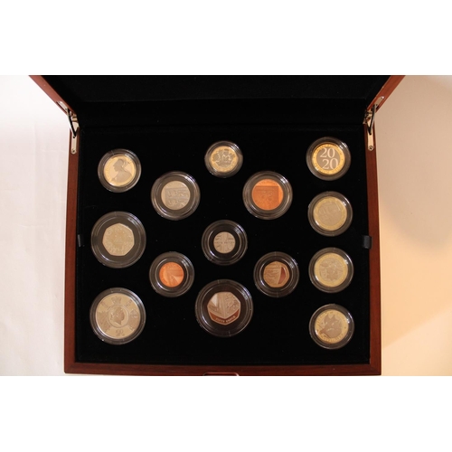 718 - Royal Mint 2020 UK Premium Proof Coin Set, in original box with cert.