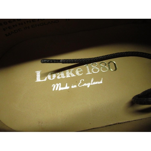 280 - Boxed as new Loake Ashby Tan burnish Calf leather brogues with Goodyear welted  soles complete with ... 