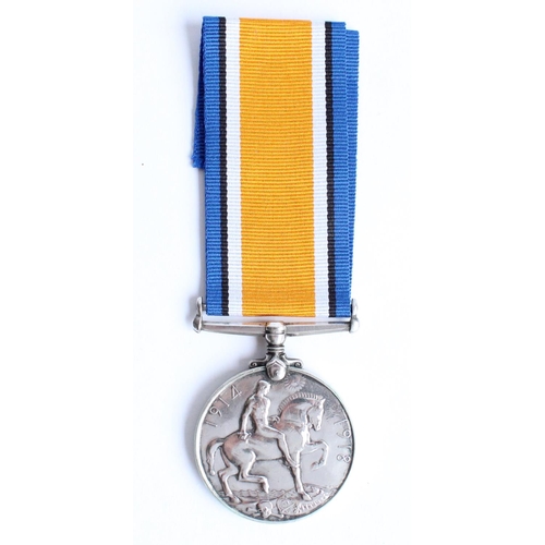 103 - WWI casualty 1914-1918 war medal awarded to 3027 Pte. Walter Alexander Brown, 57th Battalion Austral... 