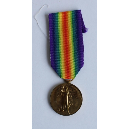 44 - WWI casualty victory medal awarded to 3411 LCpl Wallace William Beresford 16th Battalion Australian ... 