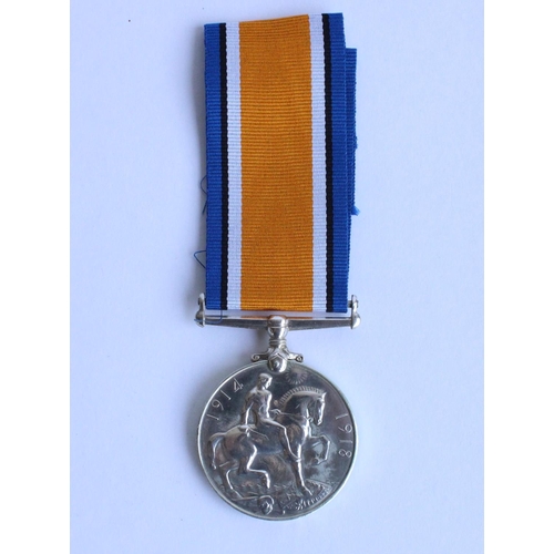 53 - WWI casualty 1914-1918 war medal awarded to 1128 Herbert Wilson Gray, 29th Battalion. Australian Inf... 