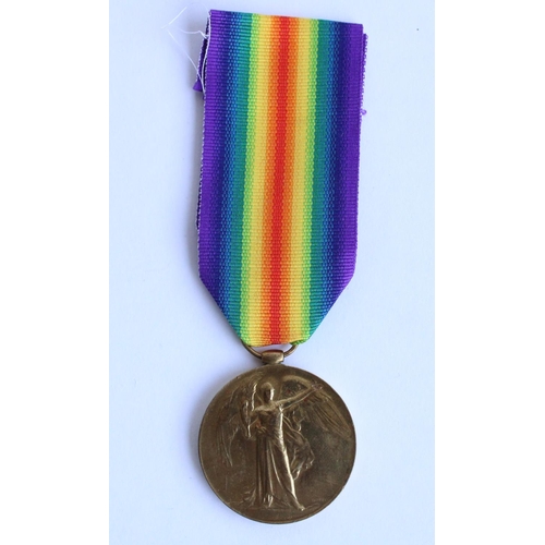 56 - WWI casualty victory medal awarded to 4493 Pte. Harry Hoare, 50th Battalion Australian Infantry AIF,... 
