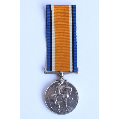 57 - WWI casualty 1914-1918 war medal awarded to 1227 Pte. Robert Whitehead, 16th Battalion Australian In... 