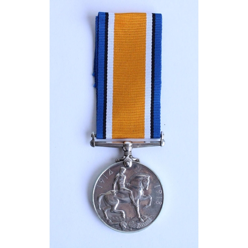 58 - WWI casualty 1914-1918 war medal awarded to 723 Owen Murray 1st Battalion Australian Infantry AIF, w... 