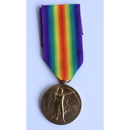 63 - WWI casualty victory medal awarded to 3072 Charlie Christopher Harvey 44th Battalion Australian Infa... 