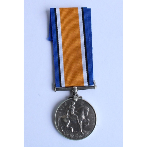 75 - WWI casualty 1914-1918 war medal awarded to 36836 Cpl. William Ernest McLeod, 1st Battalion 3rd New ... 