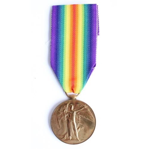 76 - WWI casualty victory medal awarded to 31781 Pte. Edward Andrew Hogg, New Zealand Machine Gun Battali... 