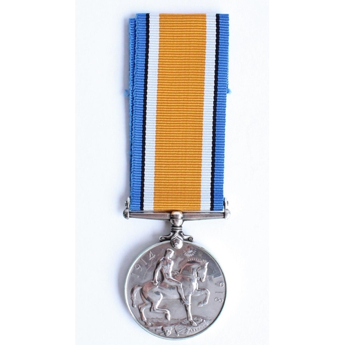 87 - WWI casualty 1914-1918 war medal awarded to 648329 Pte. J Friel, 52nd Battalion Canadian Infantry, w... 