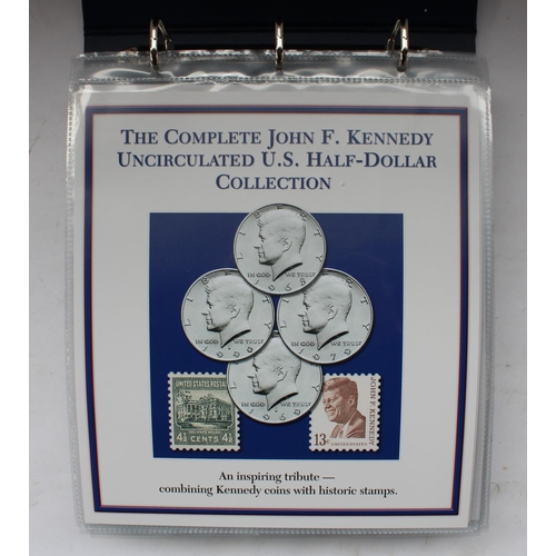 614 - PCS Complete John F. Kennedy Uncirculated U.S. Half Dollar collection, comprising original Kennedy c... 