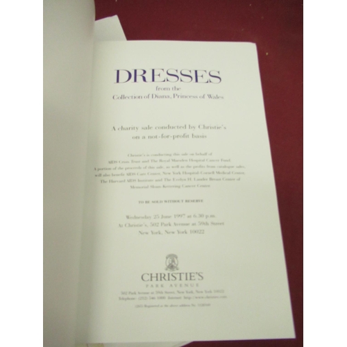 546 - Jennie Bond Collection - Christie's catalogue for the 'Dresses from the Collection of Diana, Princes... 