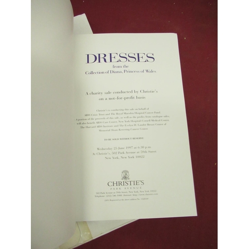 546 - Jennie Bond Collection - Christie's catalogue for the 'Dresses from the Collection of Diana, Princes... 