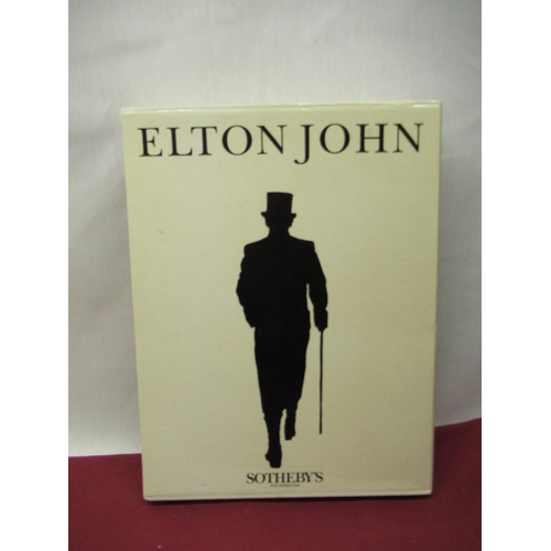 547 - Jennie Bond Collection - Sotheby's catalogues for Elton John; Stage Costume and Memorabilia, Diverse... 