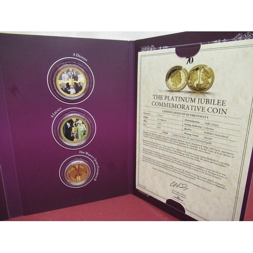 551 - Jennie Bond Collection - Commemorative coins including Queen Elizabeth II: The Ultimate Collection R... 