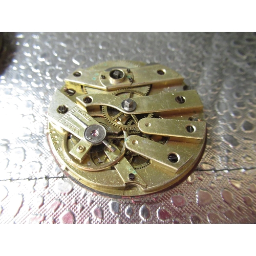 430 - Waltham, Broadway, full plate pocket watch movement numbered 588174, another Waltham pocket watch mo... 