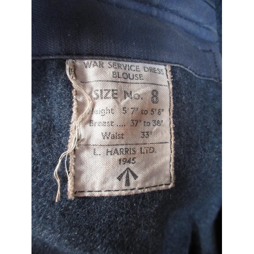 601 - WWII Canadian Army issue great coat, labelled The Freeman Company Montreal size 5 Height 5ft 7-8, Br... 