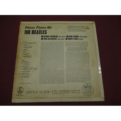 570 - The Beatles Please Please Me LP, A Hard Days Night LP (missing inner and outer sleeve), the Beatles ... 