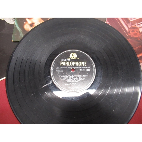 570 - The Beatles Please Please Me LP, A Hard Days Night LP (missing inner and outer sleeve), the Beatles ... 