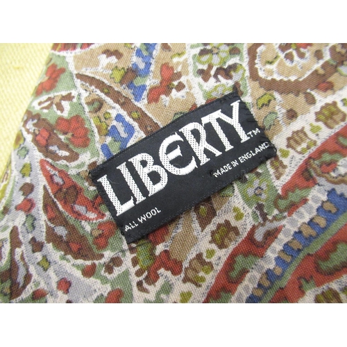 330 - Liberty of London all wool scarf paisley pattern, 133 x 132