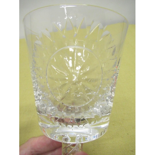 344 - 1972 Stuart Crystal York Minster commemorative goblet limited edition 437/500 commissioned by Mulber... 