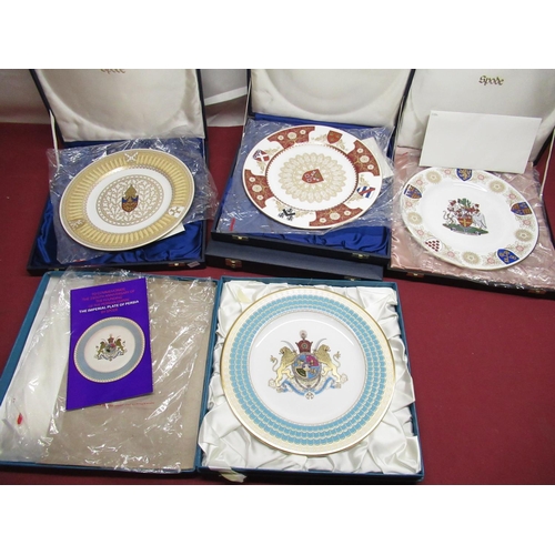 349 - Spode 'The Lincoln Cathedral Plate, 1072-1972' ltd. ed. 58, boxed together with certificate, Spode '... 