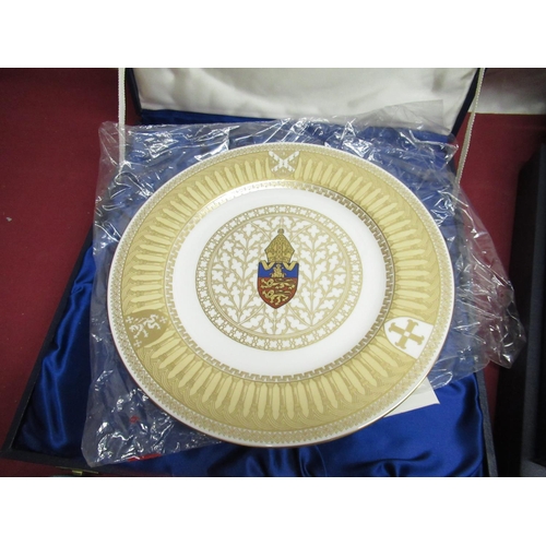 349 - Spode 'The Lincoln Cathedral Plate, 1072-1972' ltd. ed. 58, boxed together with certificate, Spode '... 