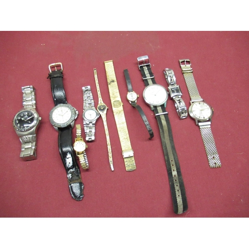 492 - 1970's Ilona 17 Jewel Wristwatch with date in stainless steel case, Adidas Sports Quartz Wristwatch ... 