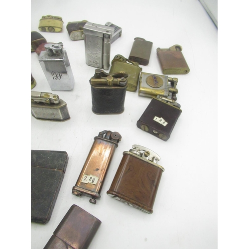 763 - Collection of early 20th century lighters (37)