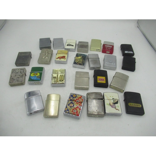 795 - Collection of Zippo style lighters(26)