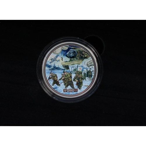 1088 - Dambusters Silver Numisproof .925 silver medallion (2oz), a similar D-Day 75th anniversary .925 silv... 